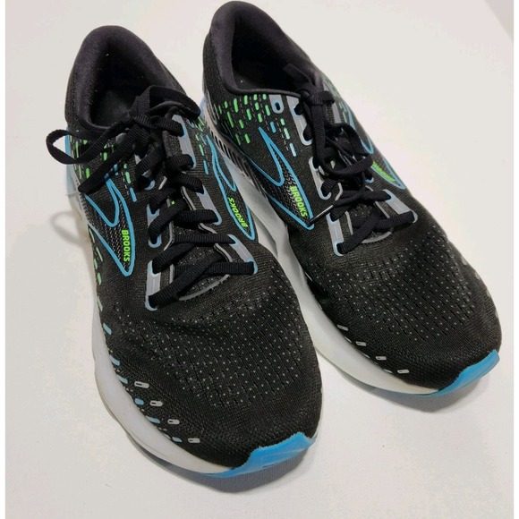 Brooks Glycerin GTS 20 Mens 12.5 Shoes Black Blue Or Running Walking 1103831D006 main image 6